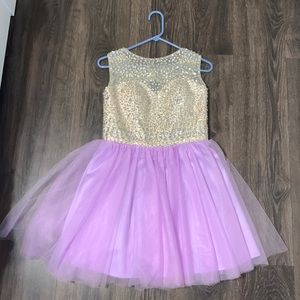 Purple gem dress